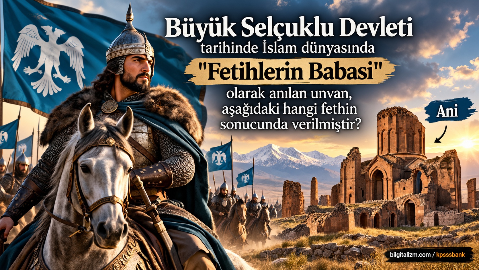 • Büyük Selçuklu "Fetihlerin Babası" Unvanı Hangi Fethin Sonucunda Verilmiştir?
